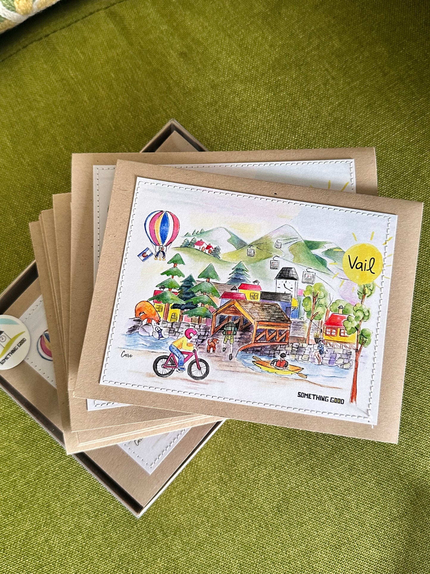 Set of 6 . Vail Kids . Summer