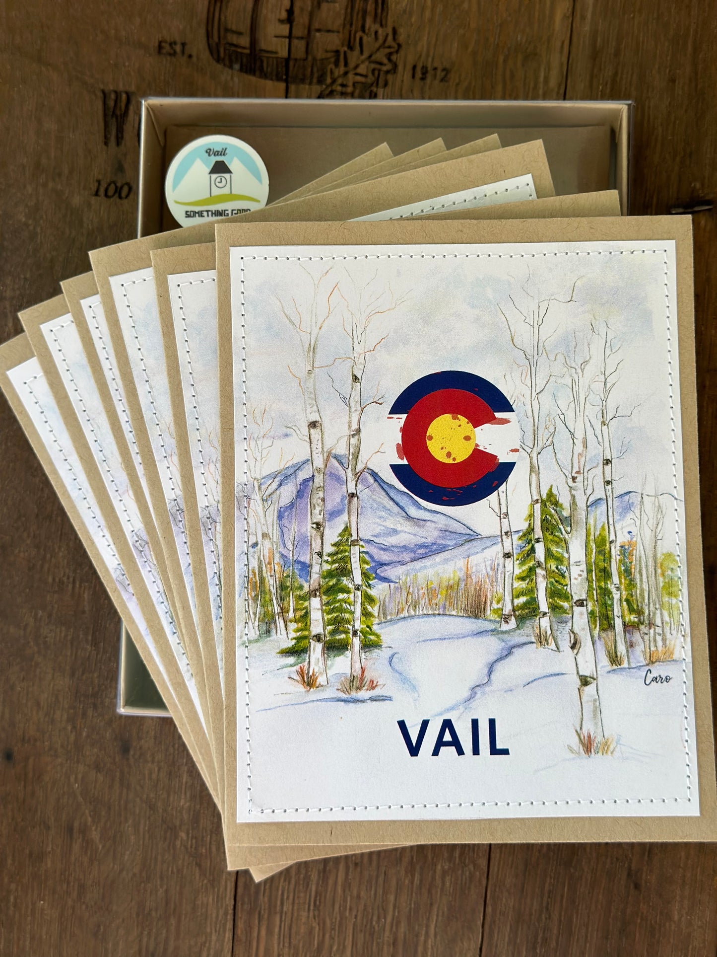 Set of 6 . Colorado